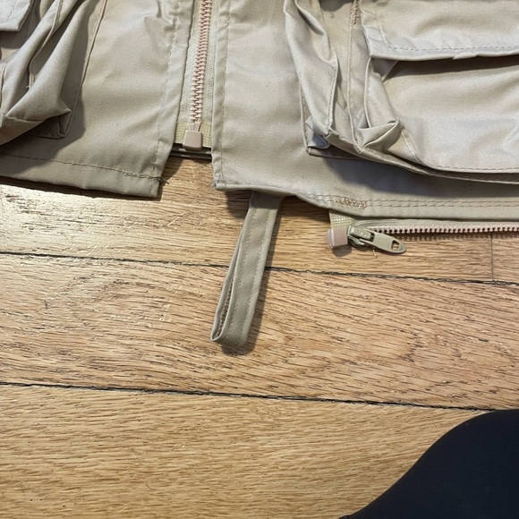 Vintage Tan Multi-Pocket Fiahing/Utility Vest XL - Picture 15 of 16
